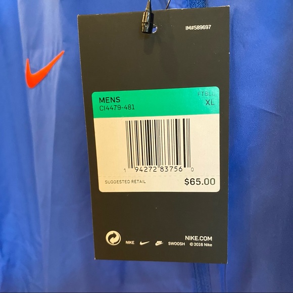 NIKE Coaches Lightweight Short Sleeve Jacket Boise Denver Broncos Florida Gators - Picture 6 of 11